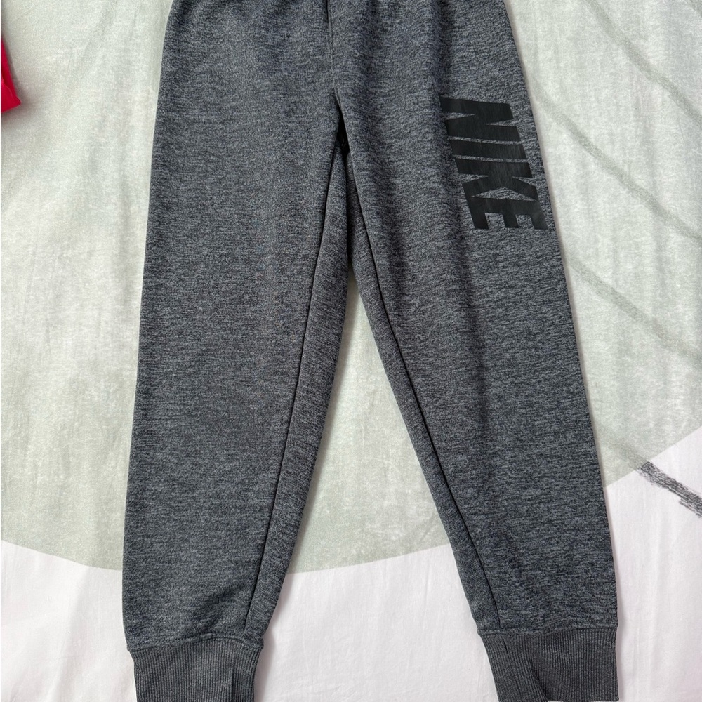 Nike Kids Charcoal Gray joggers